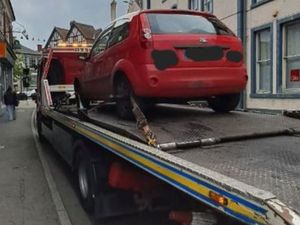 Supporting image for story: Vehicle seized in Oswestry after driver found not qualified to be behind the wheel without supervision