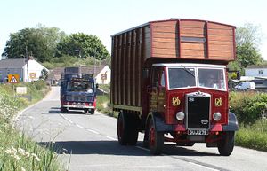 A 1950 Albion stock wagon. Picture: E A Bates. 