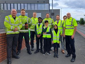 Supporting image for story: Schoolchildren challenge speeding motorists in new campaign