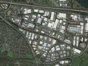 Supporting image for story: Fire on railway line at Telford industrial park