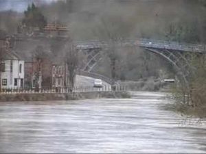 Supporting image for story: Floods threaten Ironbridge