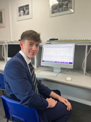 Student at Stafford Grammar School
