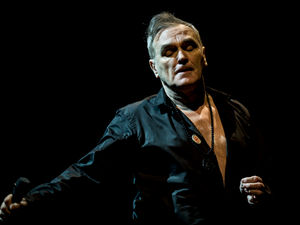 Morrissey. Pictures by: Dave Cox