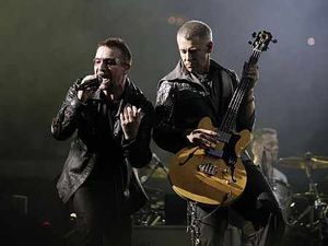 Supporting image for story: U2 gig is out of this world
