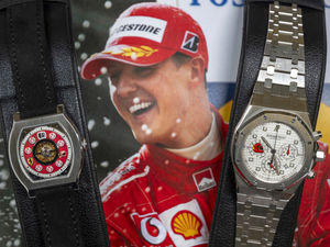 Supporting image for story: Eight watches owned by Michael Schumacher up for auction