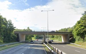 A short section of the A442 Eastern Primary is set to be closed while bridge repairs works are being undertaken. Photo: Google