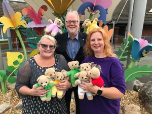 Supporting image for story: Teddy bear gifts for seriously ill children at Shropshire hospices  