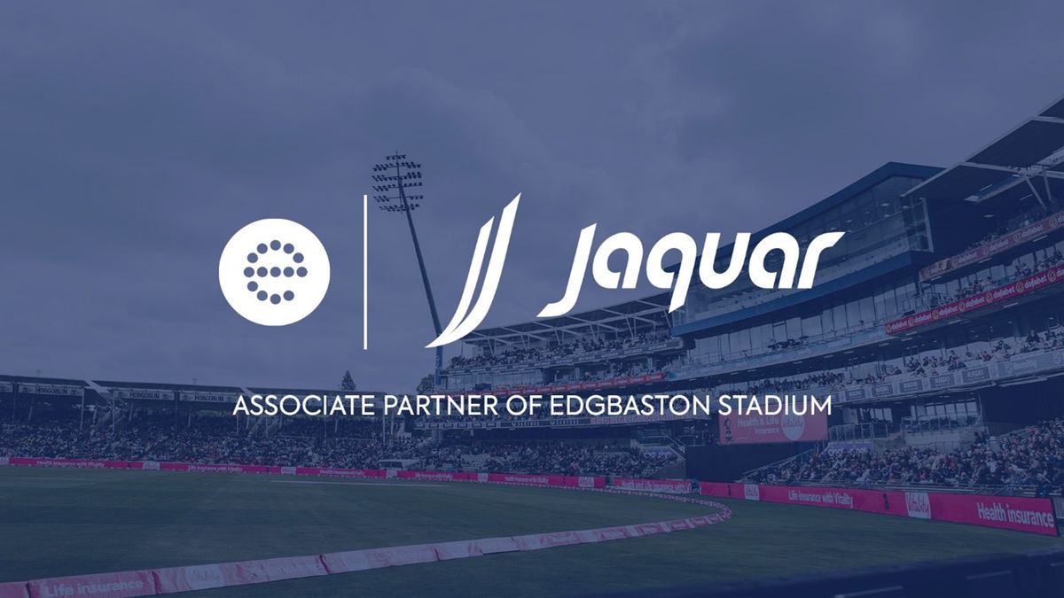 Edgbaston Stadium announces launch of partnership with Jaquar UK