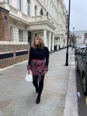 Georgia has set up her own fashion business