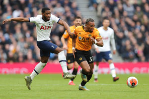 Traore in action against Tottenham at the beginning of March (AMA)