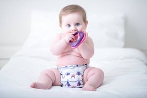 The nappy designs are inspired by Sophia's upbringing in rural Mid Wales