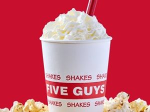 Supporting image for story: Five Guys adds unusual new flavour to its popular milkshake line up