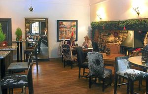 Inside historic Draper's Hall