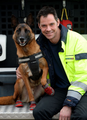 Mat Dixon and Kai in 2017