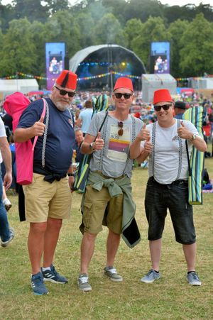 No baggy trousers here