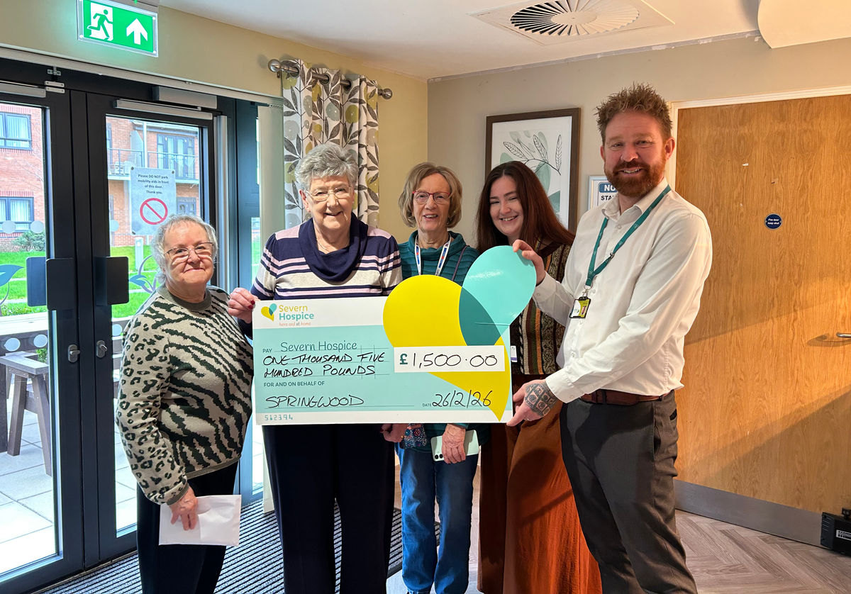 Residents rally together to raise vital funds for Severn Hospice