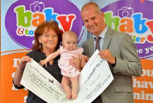 Overall winner Ella-Jane Bridgewater 8 months, winner of also 0-9 months.