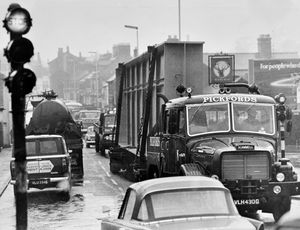 Supporting image for story: 'The Chancellor's performance is inadequate' - Your Letters plus a 49-ton giant crawls through Wellington in a 1969 picture from the archives