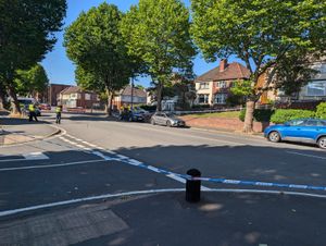 Priory Road is closed following an "incident"