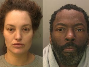 Composite image of Constance Marten, left, and Mark Gordon