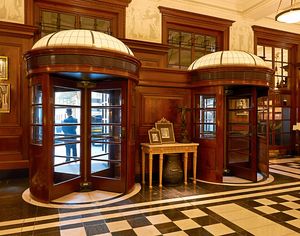 Grand entrance – the front hall of The Savoy