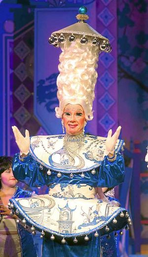 Barry North as Widow Twankey