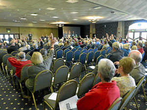 Supporting image for story: Hundreds pack public meetings over Stafford and Cannock hospitals