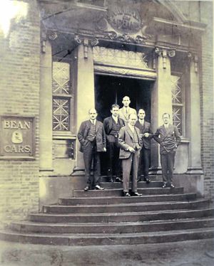 The Bean Cars office staff, Dudley, 1920's