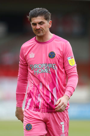 Harry Burgoyne of Shrewsbury Town. (AMA)