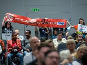 Wes Streeting, Labour MP and Secretary of State for Health and Social Care addressing the Unison 2025 National Health Care Service Group Conference in Liverpool