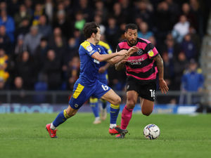 Supporting image for story: David Davis is looking up with Shrewsbury