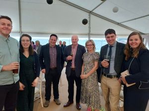 Josh & Becky Yaxley, Matt Tomley, Malcolm Roberts, Hannah Tomley, Simon Wilson and Emma White