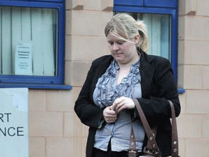 Supporting image for story: Post Office cashier hid money in her bra