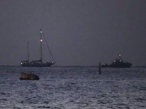 Supporting image for story: Gaza-bound aid boat with Greta Thunberg on board arrives in Israel after seizure
