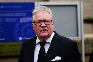 Jim Davidson gave a eulogy at Jethro's funeral. Photo: Ben Birchall/PA Wire