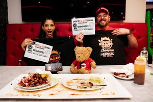 Randy Santel from the USA and Leah Shutkever from Birmingham, UK.