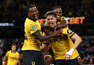 Jorgen Strand Larsen (Photo by Wolverhampton Wanderers FC/Wolves via Getty Images)
