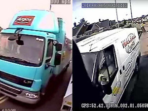 Supporting image for story: Watch these bad drivers caught out by bin lorry cameras