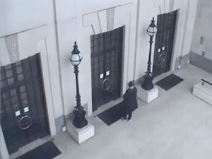Supporting image for story: CCTV captured moment asylum seeker left fake stick of dynamite outside MI5 HQ