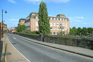 The Town Walls in Shrewsbury