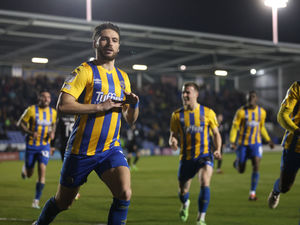 Supporting image for story: Shrewsbury's Luke Leahy praised for seeing pictures on pitch