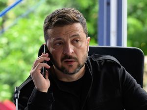 Supporting image for story: Russian drone strike in north-eastern Ukraine kills nine, officials say