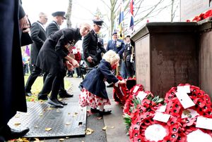 Bedworth marks Armistice Day.