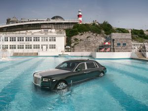Supporting image for story: Rolls-Royce recreates Keith Moon’s swimming pool plunge to celebrate Phantom’s 100th birthday