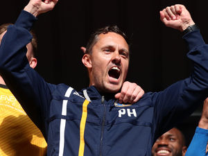 Supporting image for story: Wembley play-off final: Shrewsbury Town's dog-lover Paul Hurst has hopes of ruff-justice