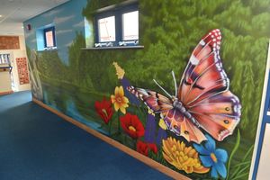 The mural in all its glory