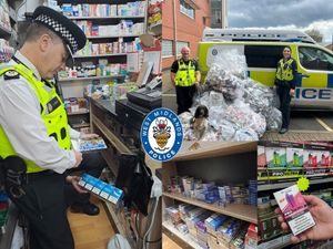 Supporting image for story: 'You may hide it but we will find it': £100,000 worth of illegal vapes and cigarettes seized
