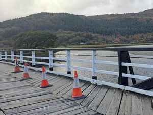 Supporting image for story: Bridge closes to replace creaking timbers caused by speeding drivers