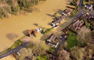 Jackfield in the Ironbridge Gorge is not protected by barriers