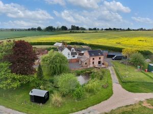 The property features a main house, a two-bedroom converted former water mill and a campsite. Picture: Mannleys Sales & Lettings/Rightmove. 